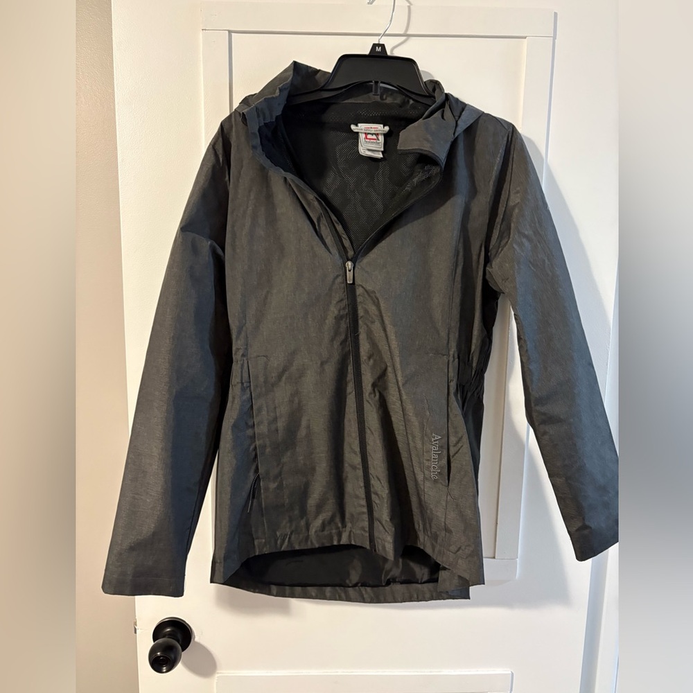 Avalanche Black Raincoat